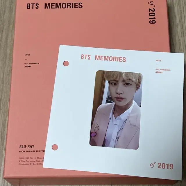 (석진 포카)방탄소년단 메모리즈 2019 블루레이 BTS memories