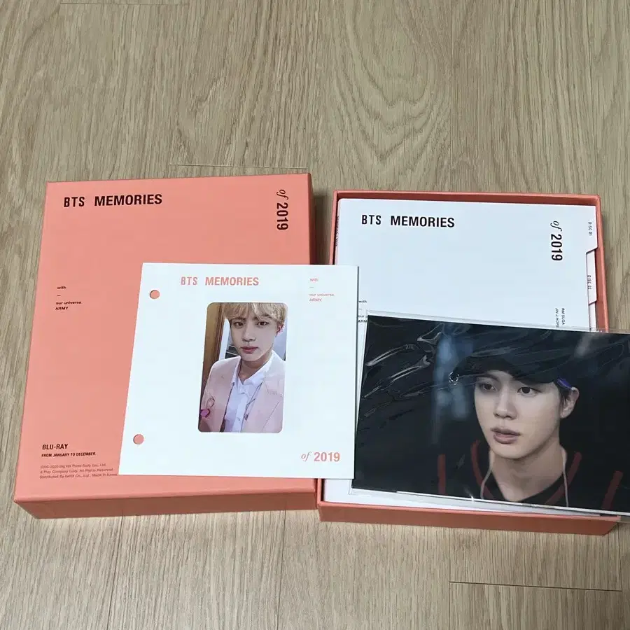 (석진 포카)방탄소년단 메모리즈 2019 블루레이 BTS memories