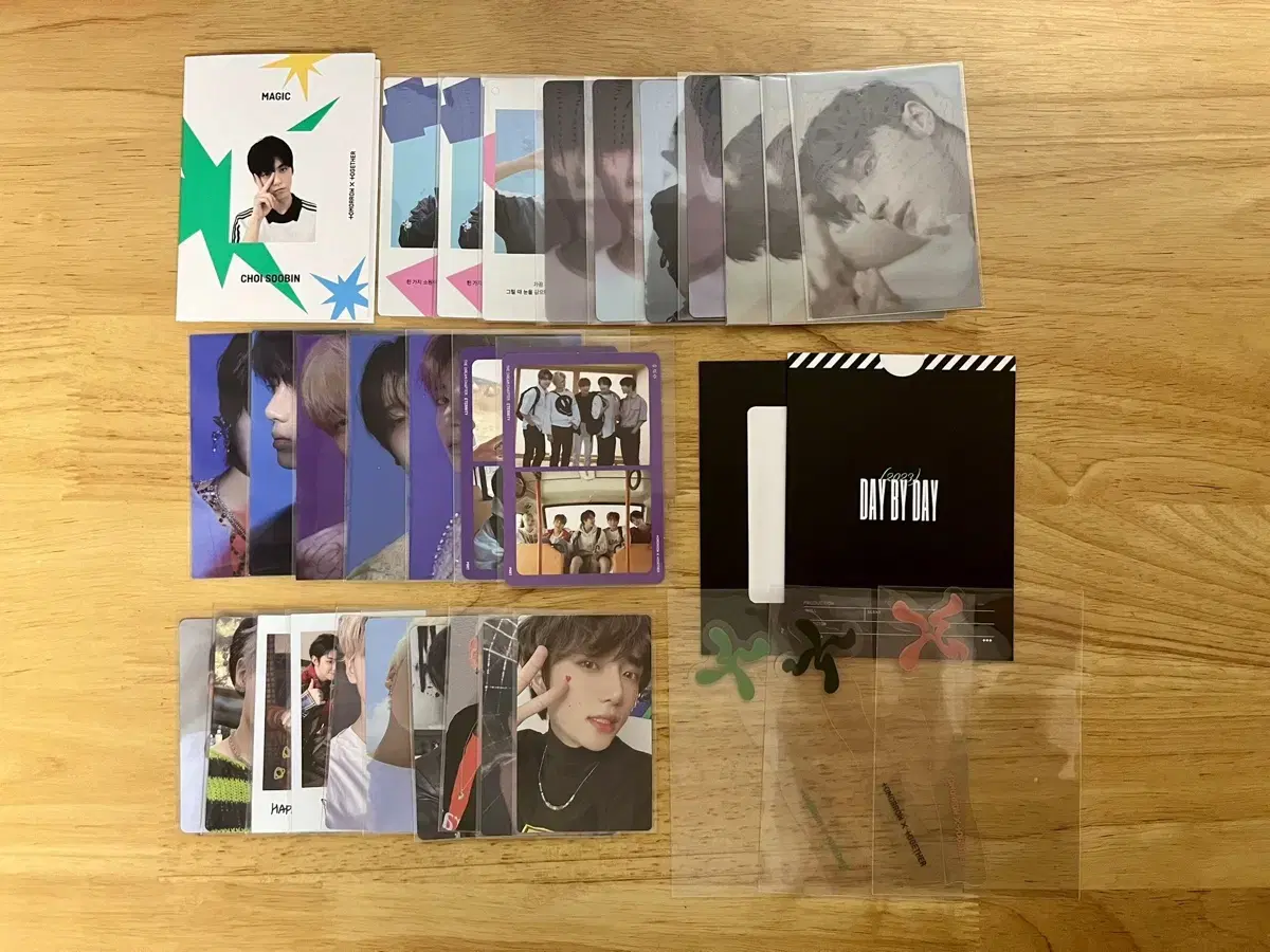 Bulk)) txt txt lenticular minipokka yeonjun soobin beomgyu taehyun hueningkai