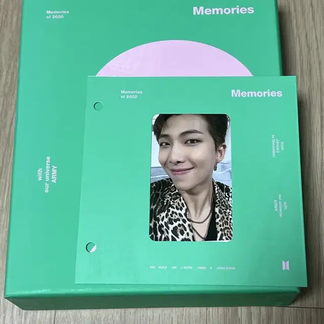 (남준포카)방탄소년단 메모리즈 2020 블루레이 BTS memories