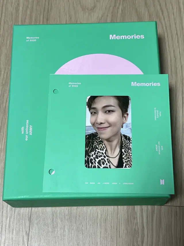 (남준포카)방탄소년단 메모리즈 2020 블루레이 BTS memories