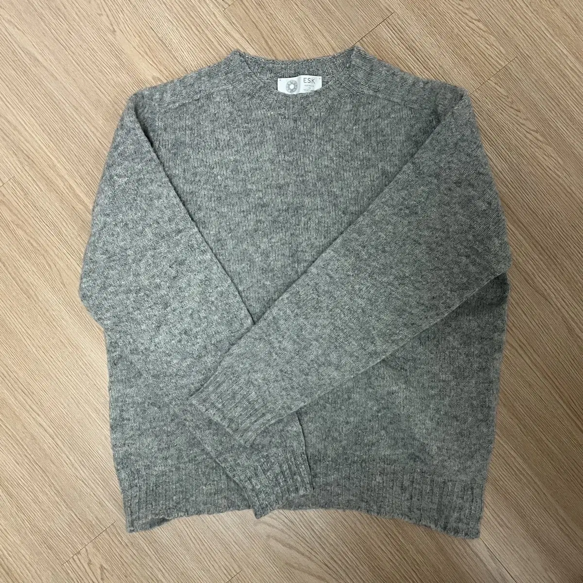 esk valley knitwear 44 (xl) gray