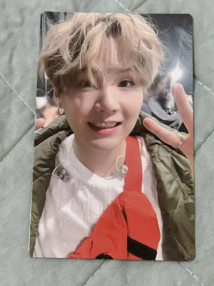 Bangtan suga Yoon Japan Magic Shop dvd Photocard