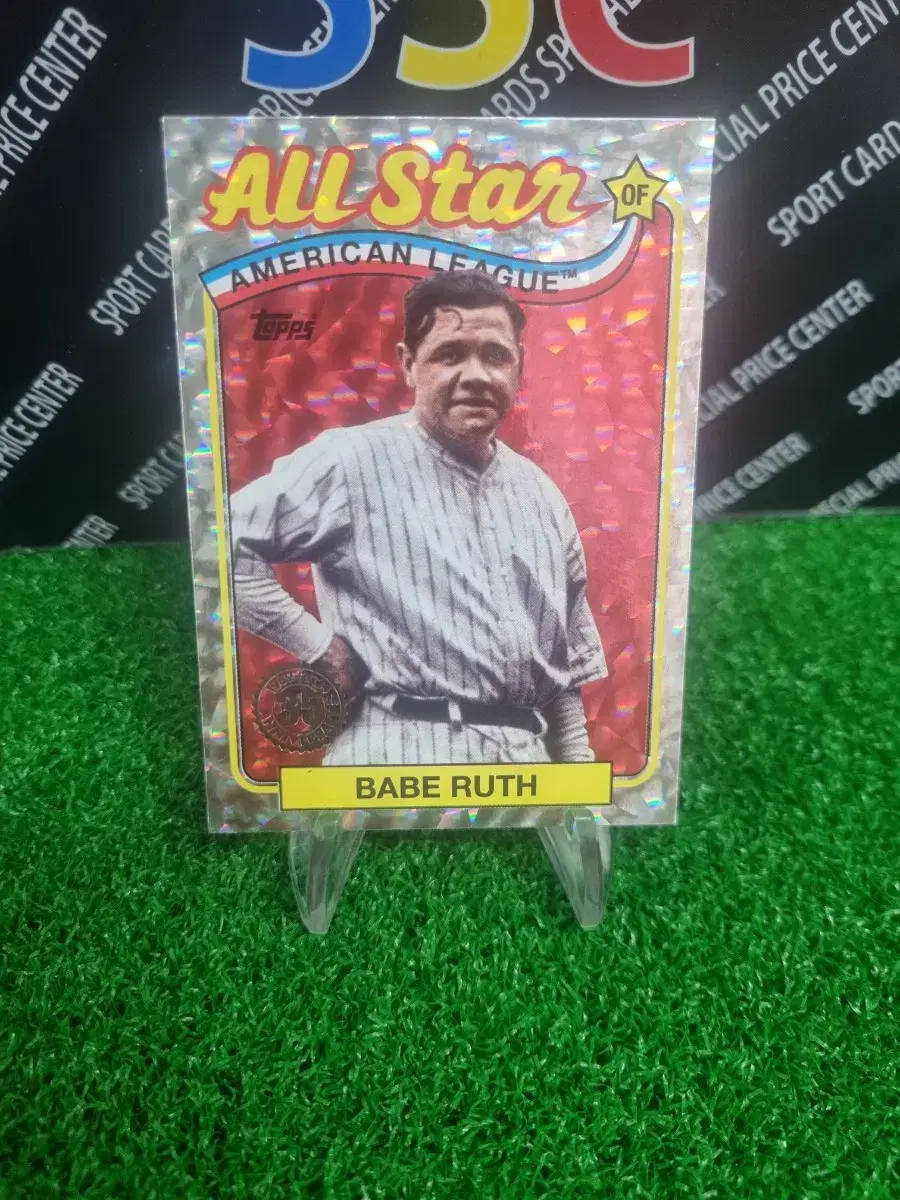 24 Towers 35th Anniversary New York Yankees Babe Ruth Legend Baseball Card