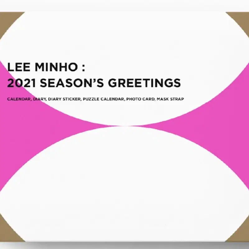 (새상품)이민호 LEE MIN HO 2021 SG