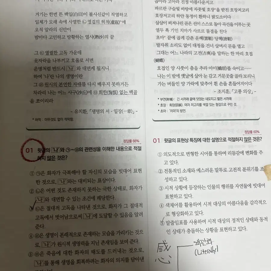 2025 김상훈 문학론, 고전시가TMI, 수능말그릇 팝니다