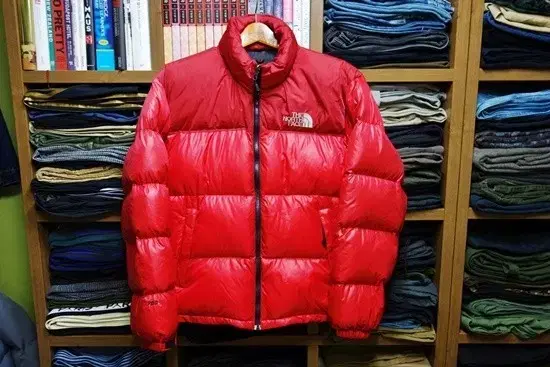 thenorthface 노스페이스 700 눕시 레드 올빨 유광 100