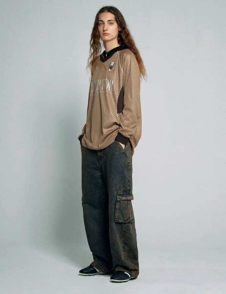 스컬프터 / Acid Cargo Jogger Pants Vintage