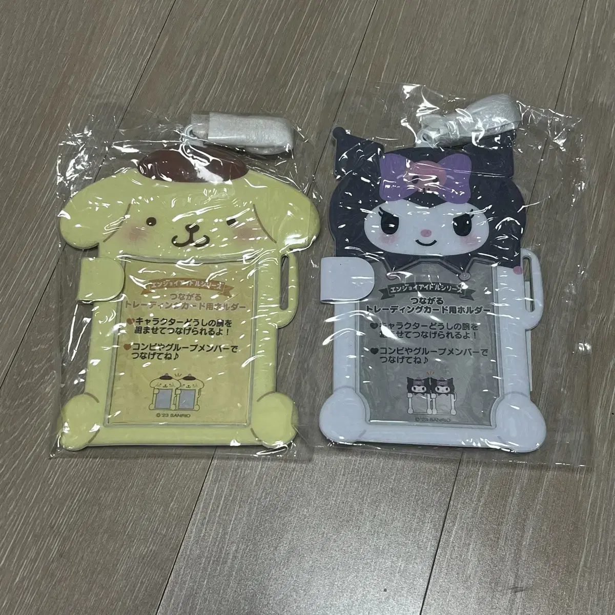 Unsealed) Sanrio Kuromi Pompompurin Arms Holder Connecting Holder photocard Holder