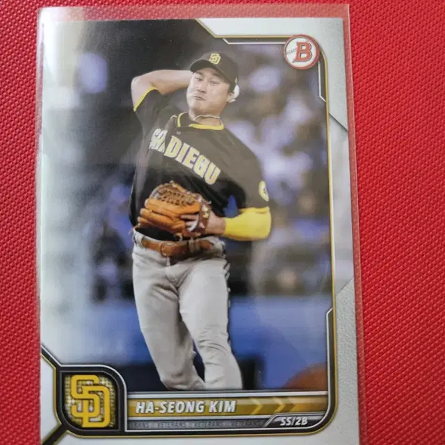 김하성 2022 Bowman base 카드