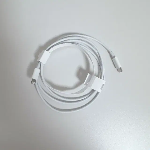 애플 아이폰 에어팟 충전기 USB-C-Lightning 케이블 (1m)