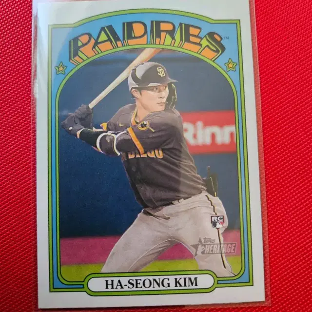 김하성 2021 Topps Heritage RC 루키 카드