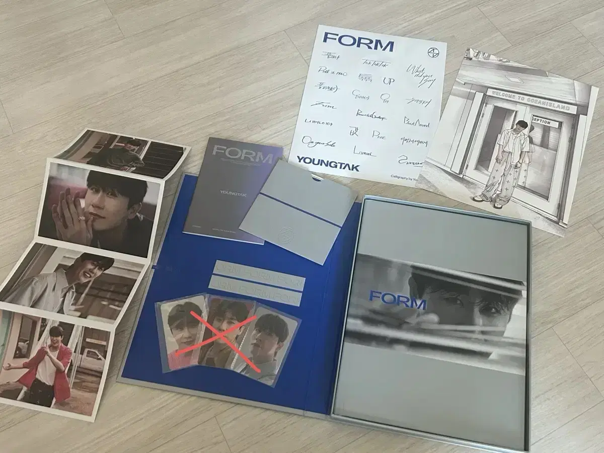 Gifting form photobook album Fully configured box