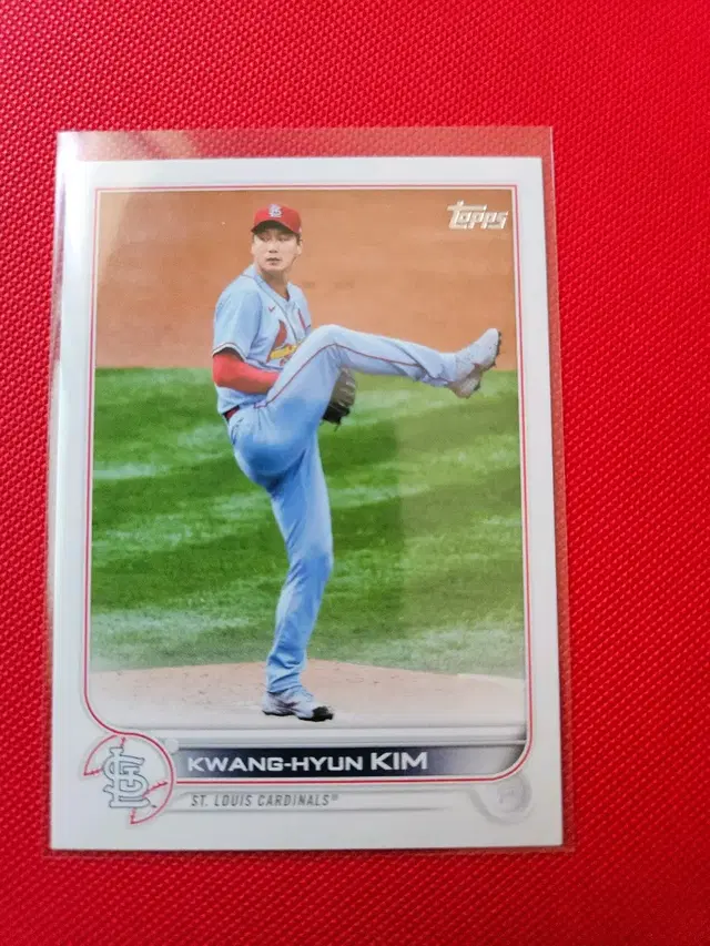 김광현 2022 Topps base 카드