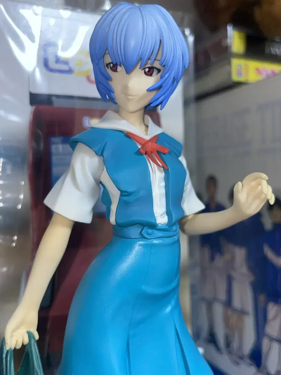 Evangelion Ayanami lay Lawson Convenience Store Limited Figure