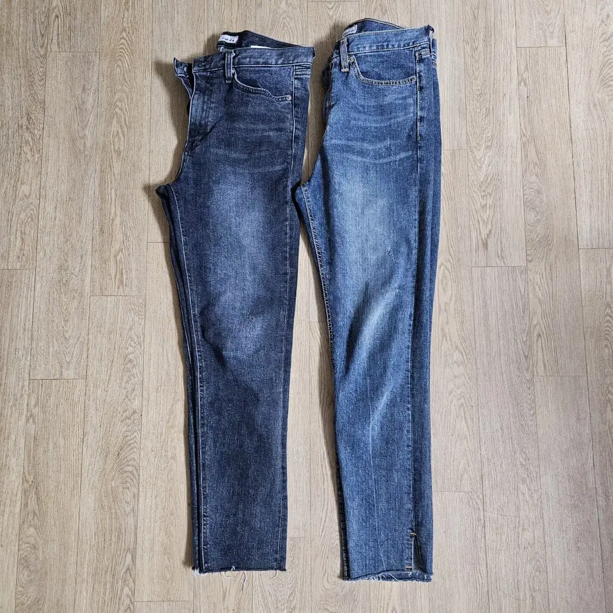 Men's slim-fit jeans cut jin size 31