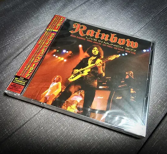 Rainbow(레인보우)-Live in Munich 2CD일본반 신품.