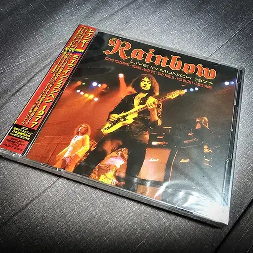 Rainbow(레인보우)-Live in Munich 2CD일본반 신품.