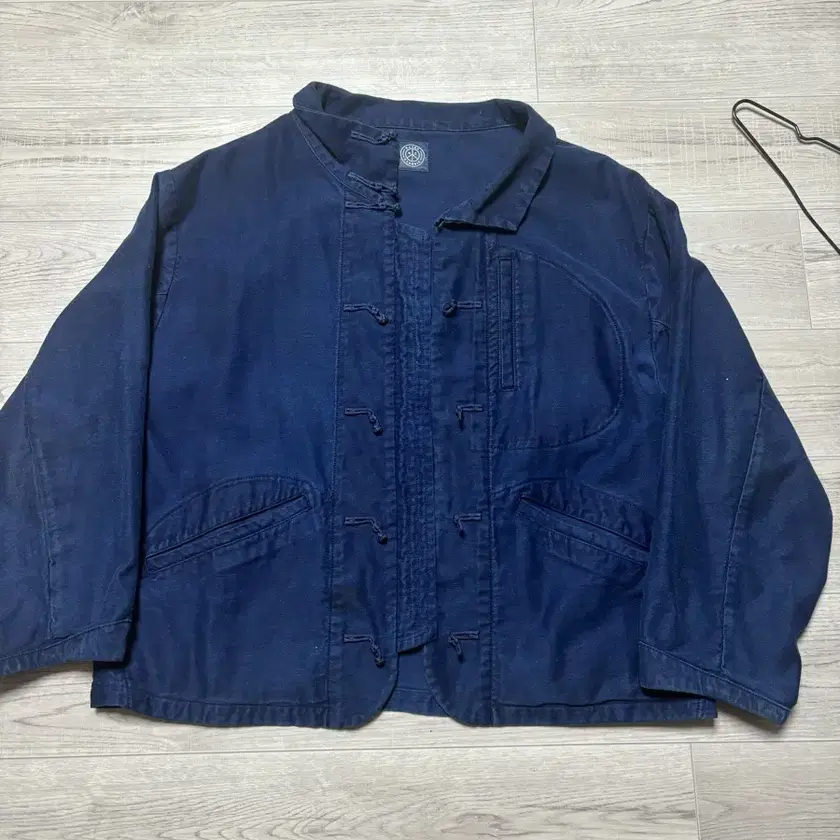 4] Porter Classic Moleskin Chinese Jacket Navy on Bunjang
