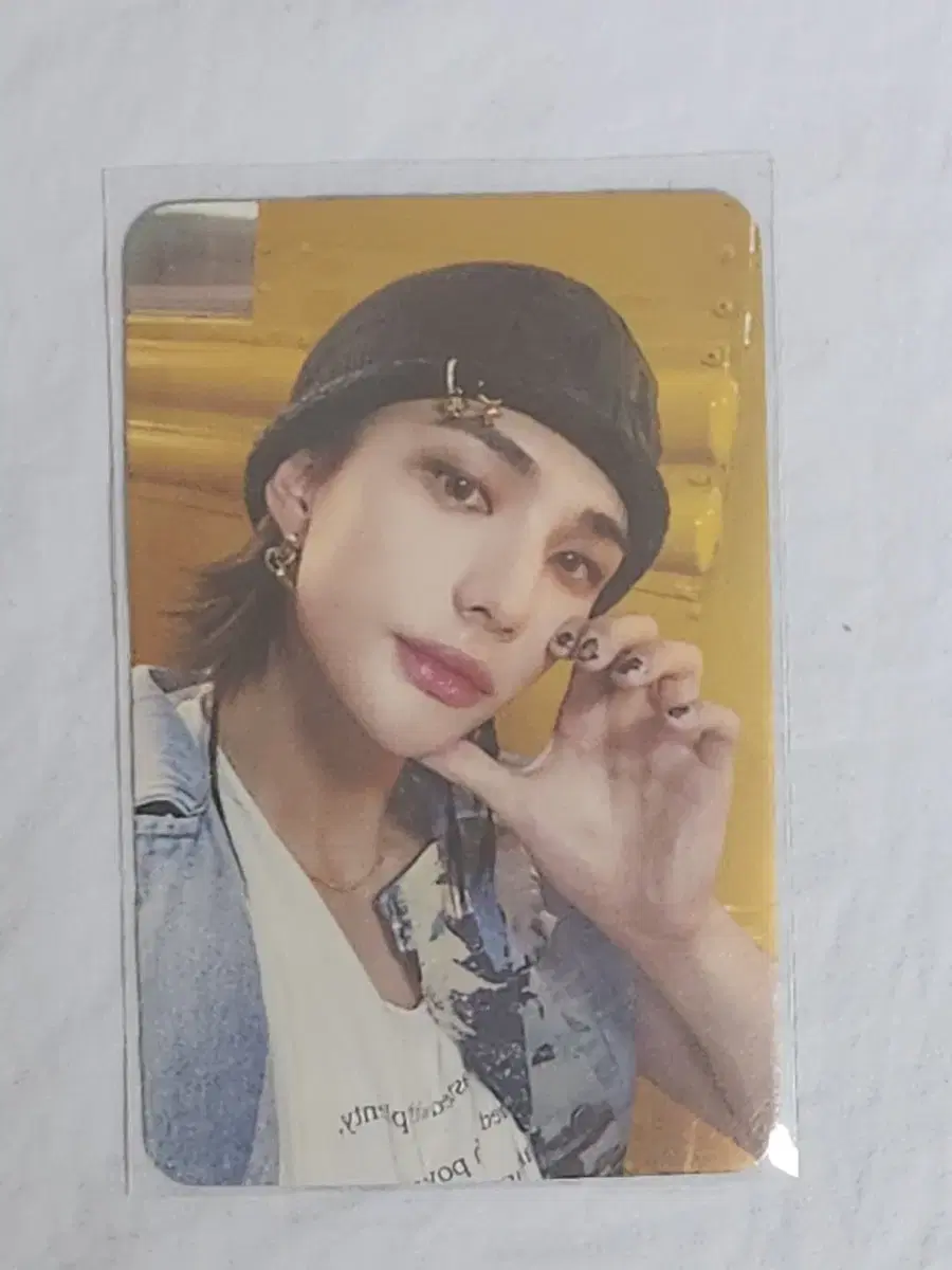 Aladin Rock pre-order benefit unreleased photocard skz Hyunjin