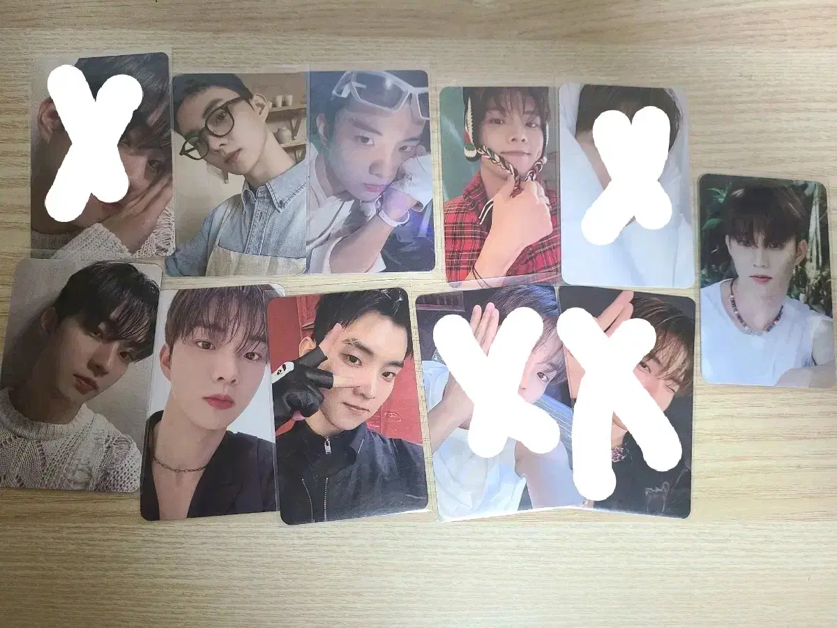 The Boyz q photo cards in bulk/selectable