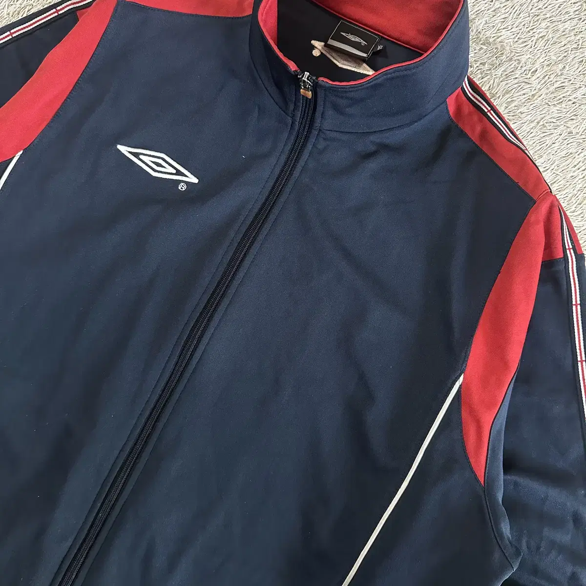 [XL] 엄브로 UMBRO 잉글랜드 사이드라인 트랙탑 져지 네이비