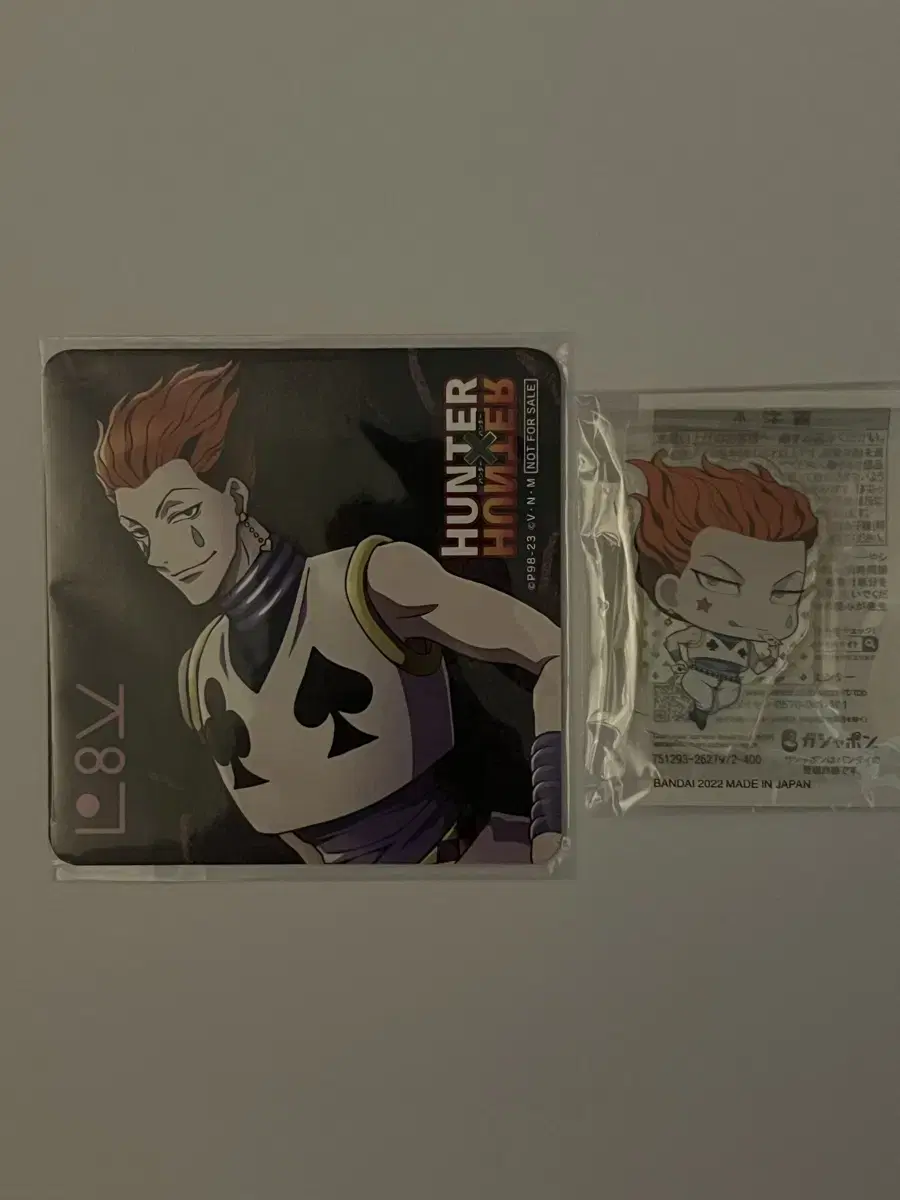 Hisoka Mini acrylic Coaster Dedication Hunter Hunter Goods WTS