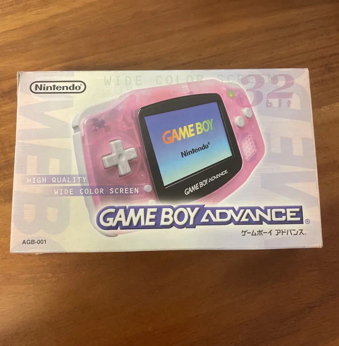 Game Boy Color Pink Pure