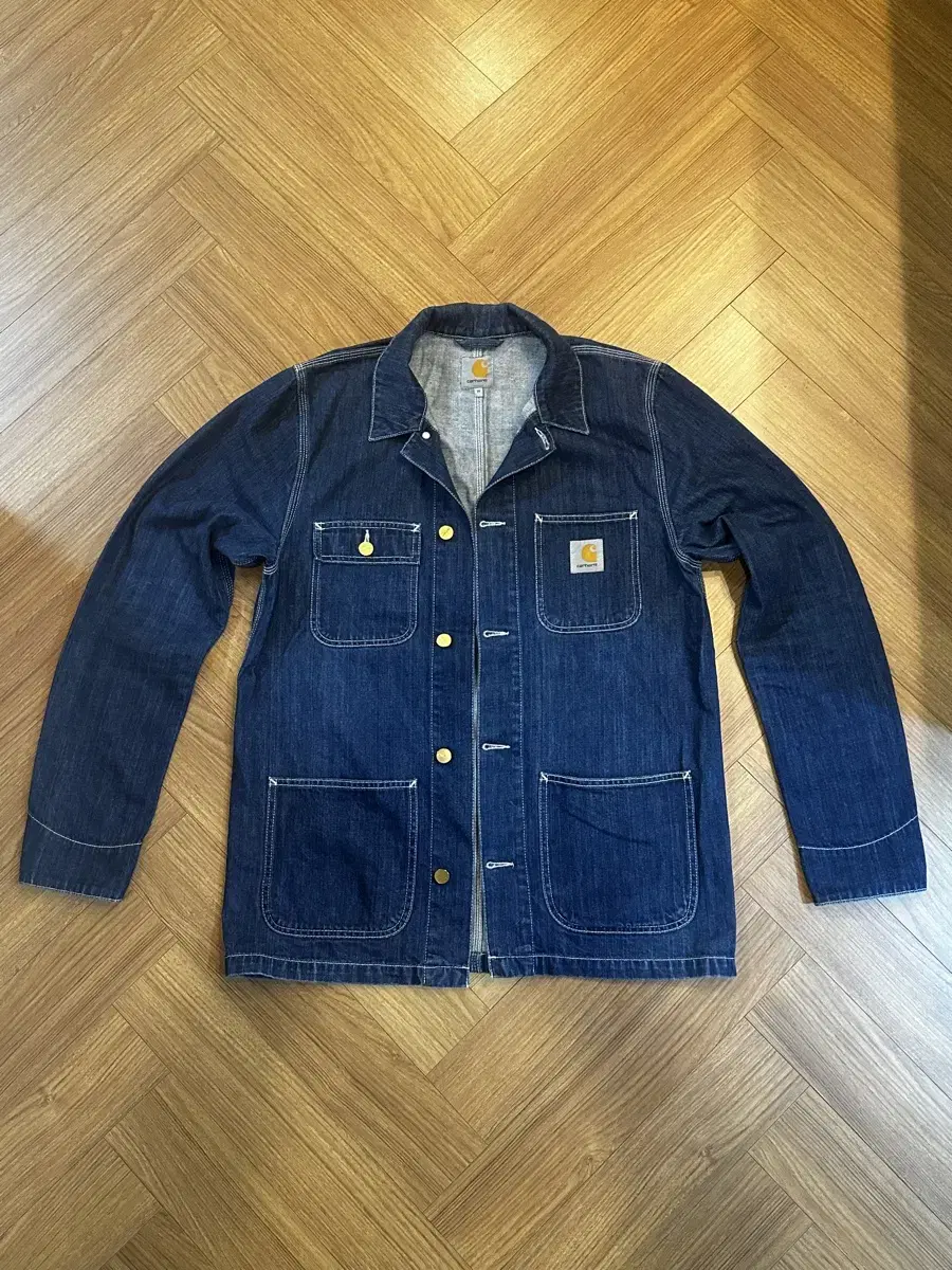 Calhart Whip Michigan Denim Chore Coat Size M