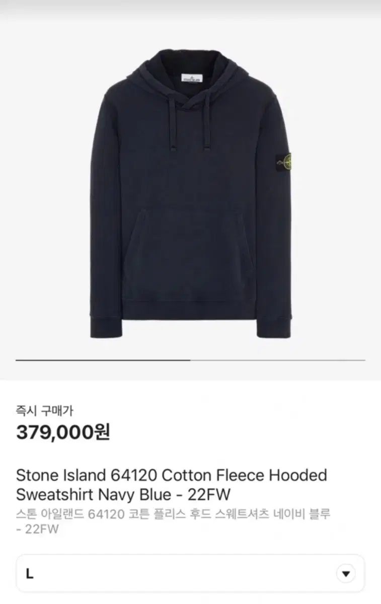 Stone Island Hoodie (L)