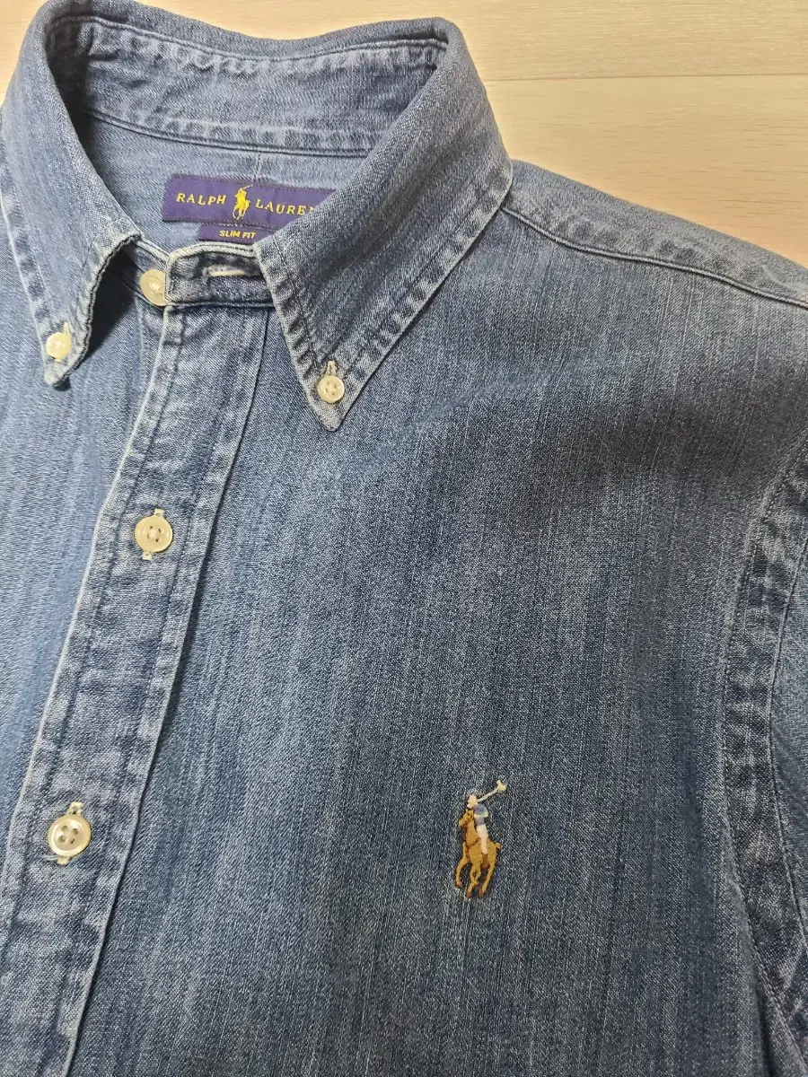 Polo denim shirt