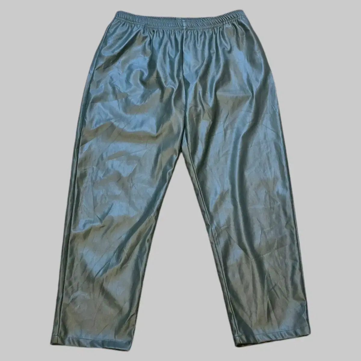 (32-34")Turquoise leather pants