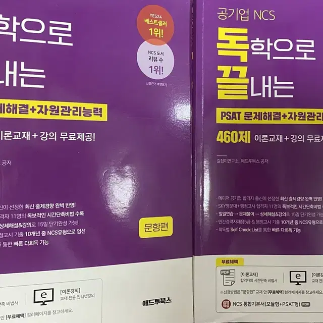 공기업 ncs 독학으로끝내는 독끝 문제해결 자원관리능력 460제