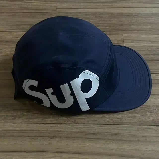 Supreme 슈프림 사이드로고 캠프캡(네이비)