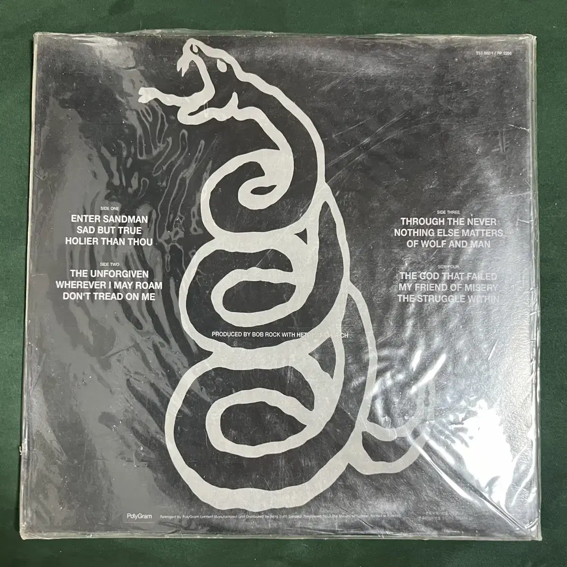 헤비메탈 Metallica 메탈리카 성음엘피 바이닐vinyl Rocklp