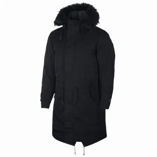 [95-100]Nike NSW Fishtail Long Padded Down Parka Field Coat Dog Parka