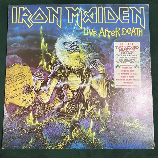 Iron maiden 2lp 아이언 메이든 준라이센스