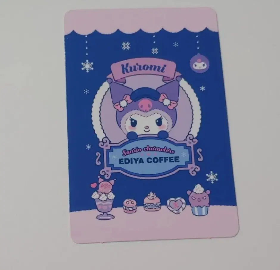 Idiya Sanrio Kuromi Amulet Card Photocard Pokka