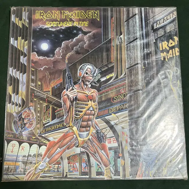 IRON MAIDEN lp LP