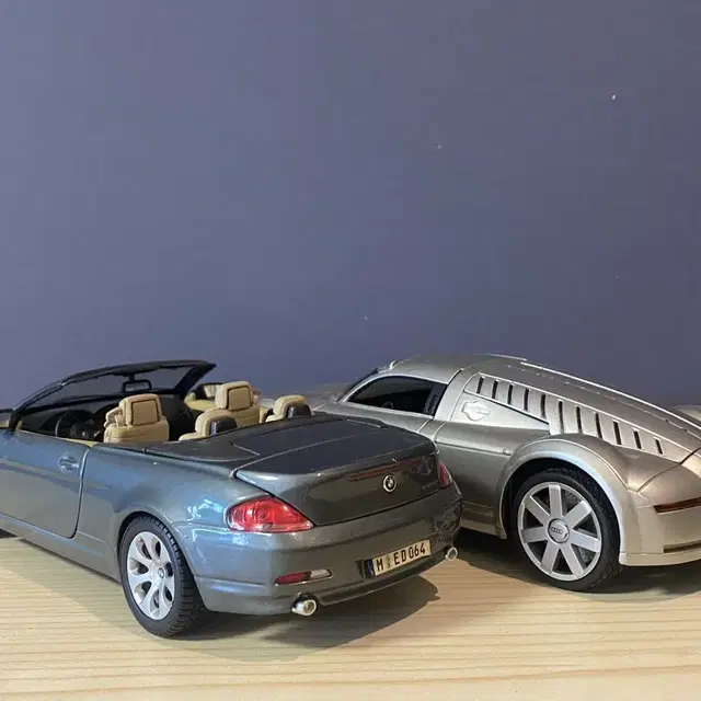 1:18 마이스토 다이캐스트 bmw 645ci & 아우디 정크 일괄