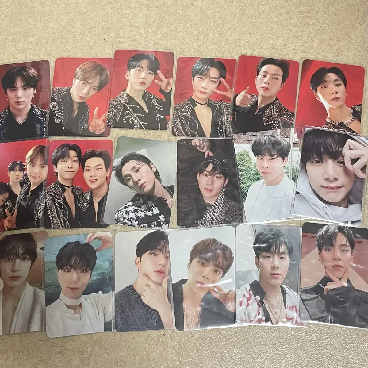 Monsta x photocard bulk sell 8