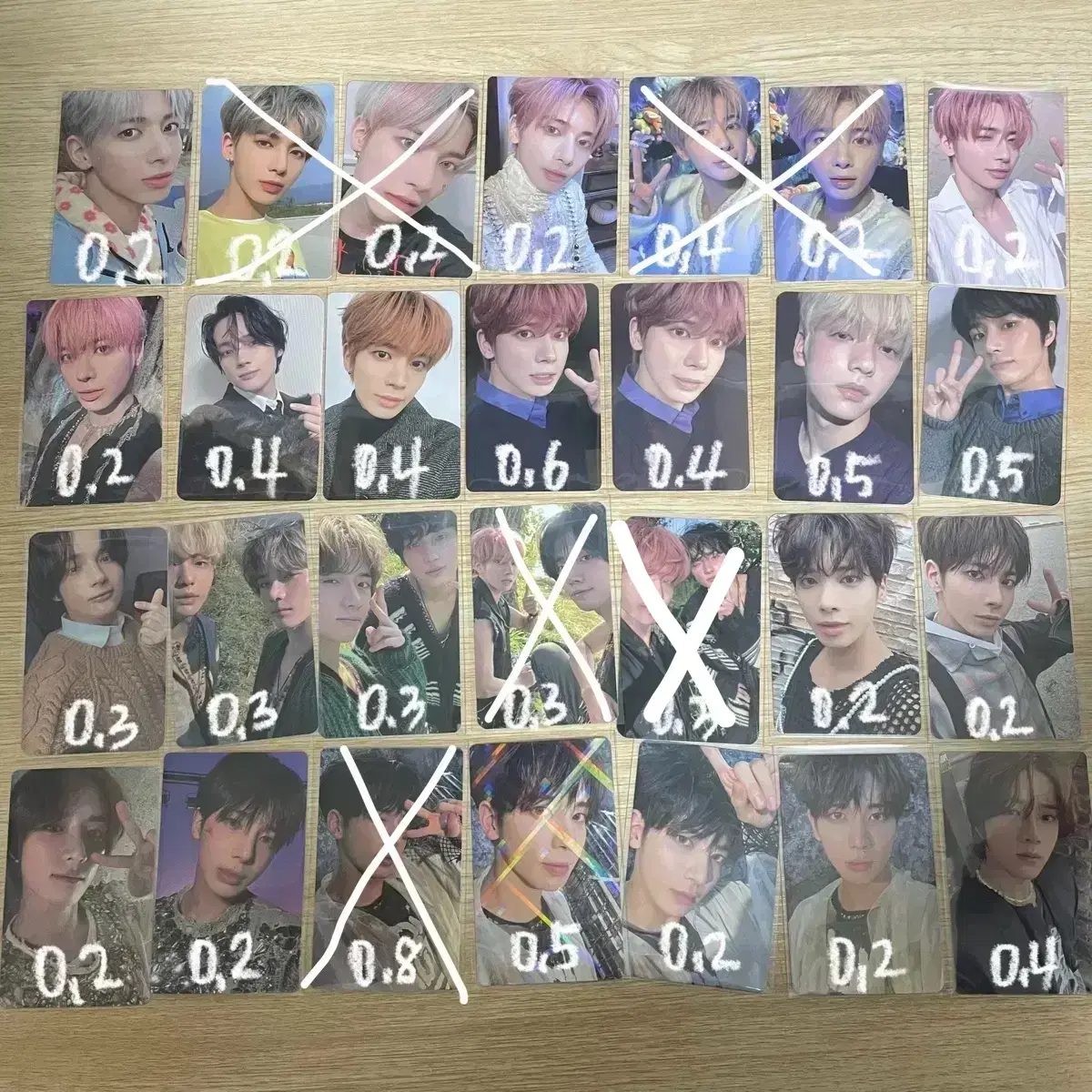 More photos) txt photocard wts Talduk disposal