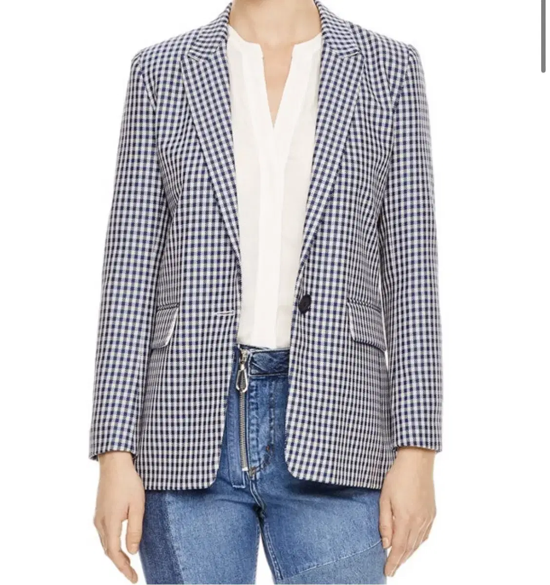 산드로 ) elia houndstooth jacket