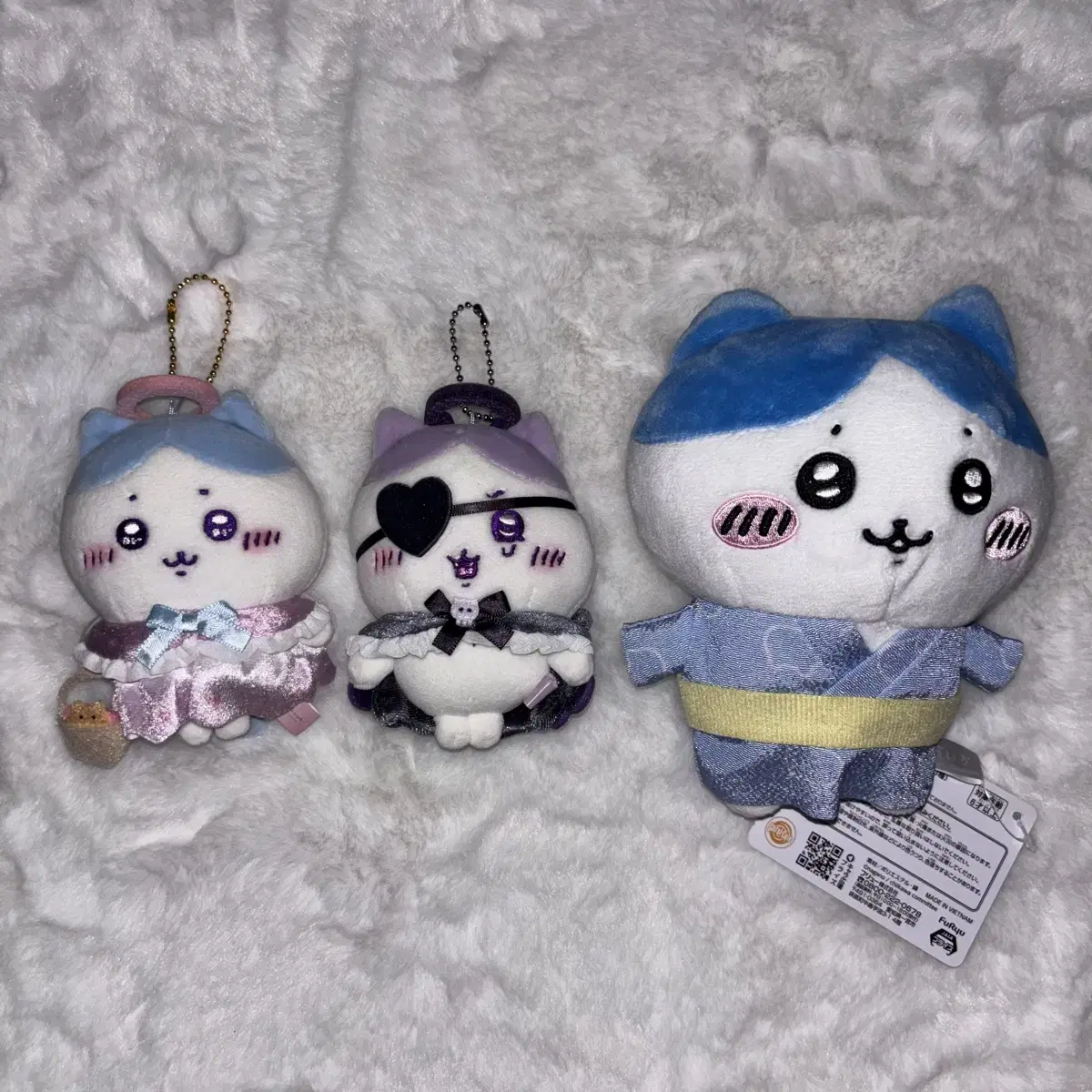 Hachiware angels, demons, and yukata nui for sale!