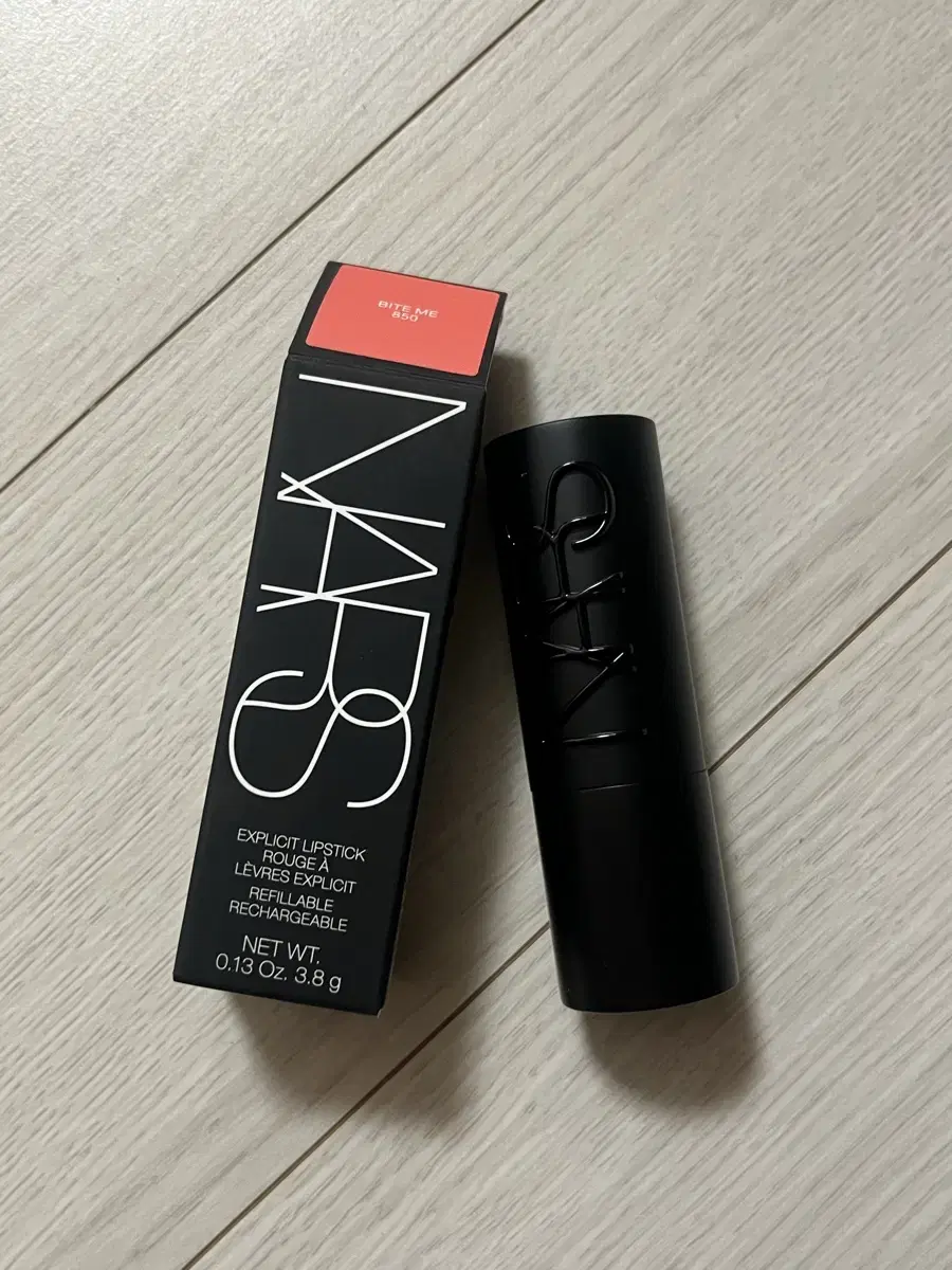 [나스/NARS] (발색테스트만) 익스플리싯 립스틱 850 바이트미