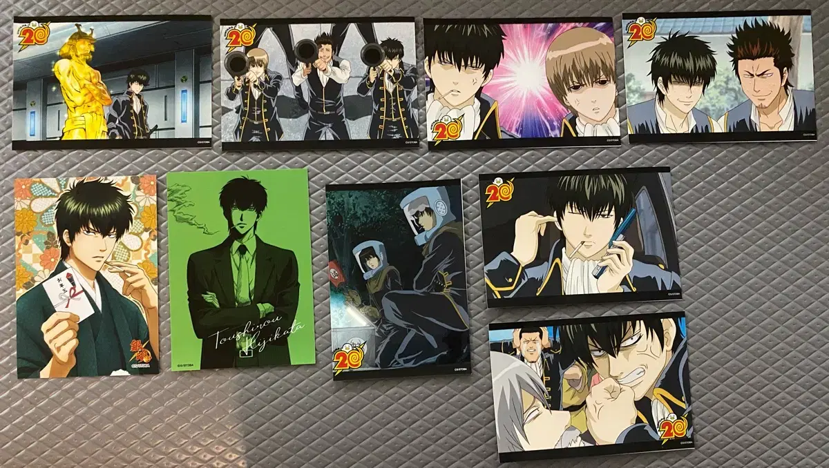 Gintama Hijikata 20th Anniversary Official Netfree and Bromide Bulk