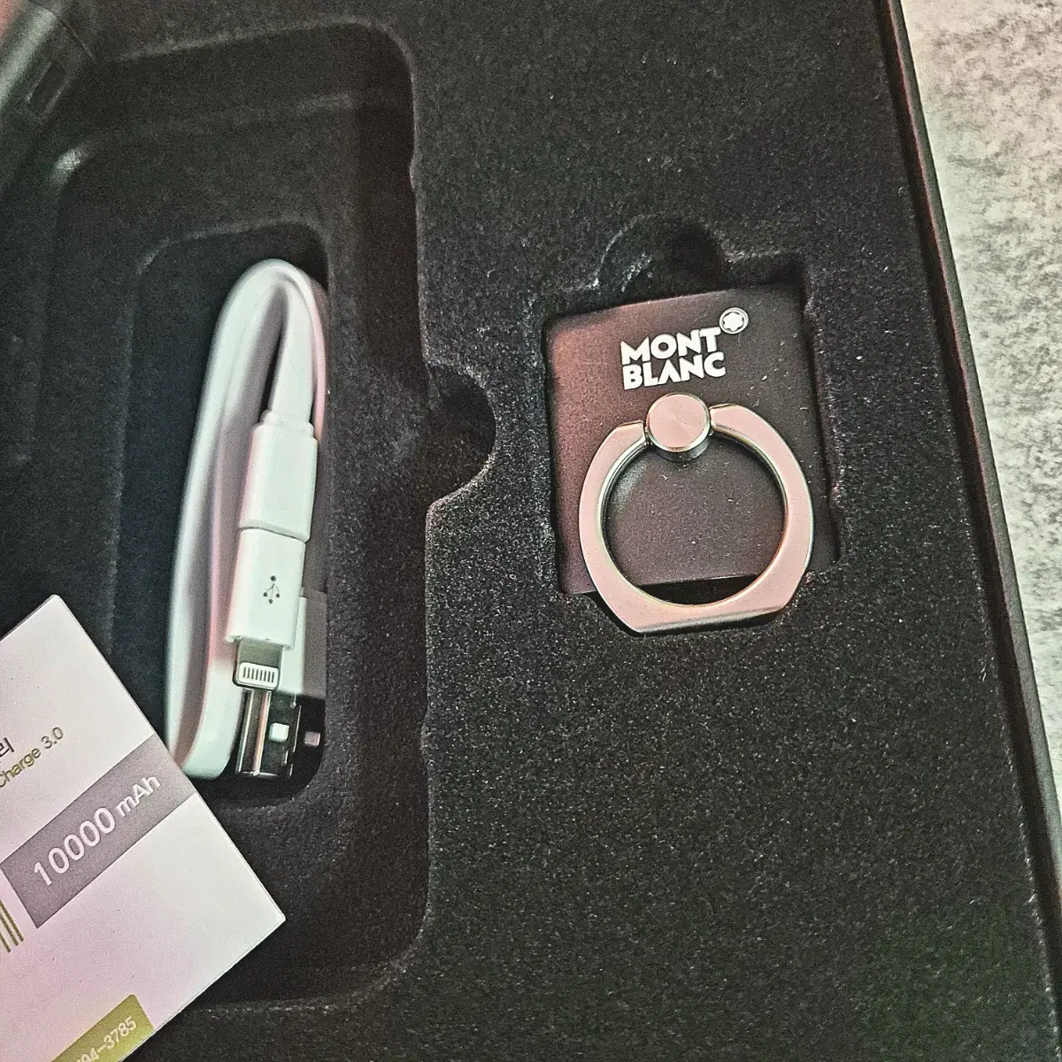 몽블랑 MONTBLANC 보조배터리 & 그립톡