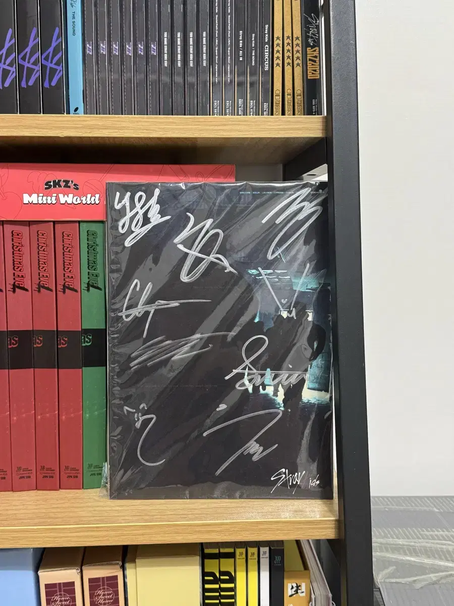 Written by former Straykids meme signature album (not for sale)