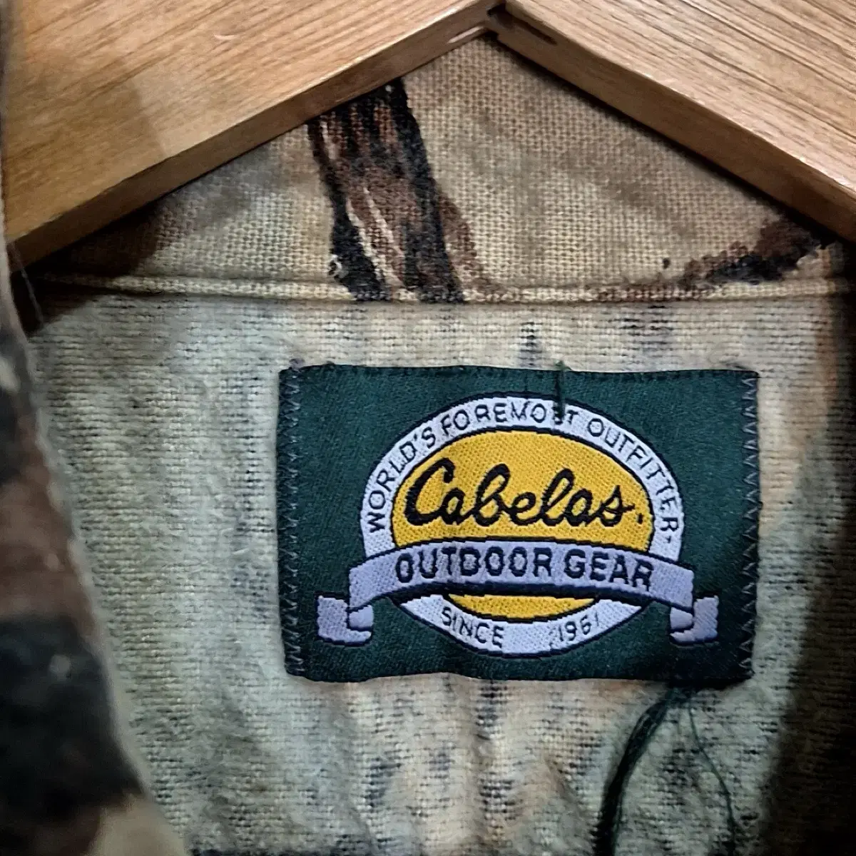 Cabelas U.S.A 리얼트리 패턴 헌팅 셔츠