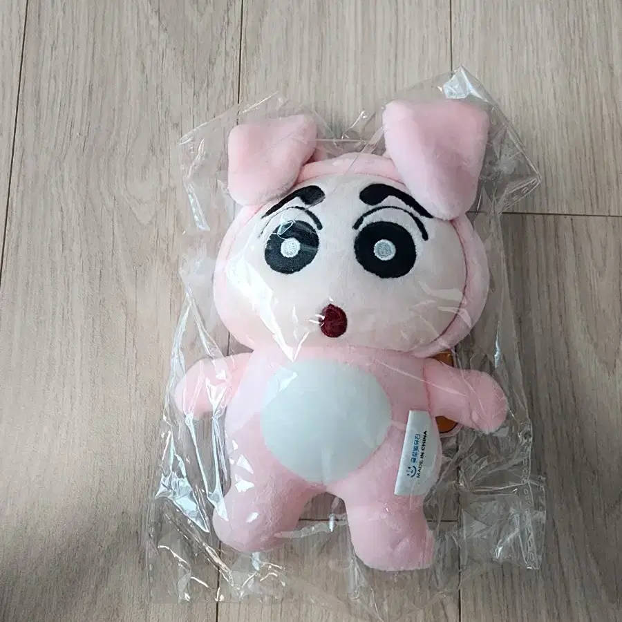 짱구 토끼인형 가방고리 15cm 새상품